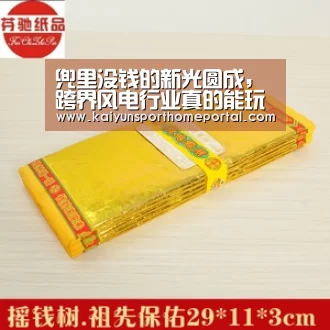 兜里没钱的新光圆成,跨界风电行业真的能玩得转吗?_开云体育(图3) 开云体育稳定访问
